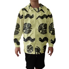 Aztecs pattern Hooded Wind Breaker (Kids)