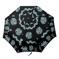 Aztecs Pattern Folding Umbrellas by ValentinaDesign