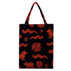 Aztecs Pattern Classic Tote Bag