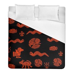 Aztecs Pattern Duvet Cover (full/ Double Size) by ValentinaDesign