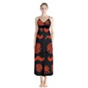 Aztecs pattern Chiffon Maxi Dress View1