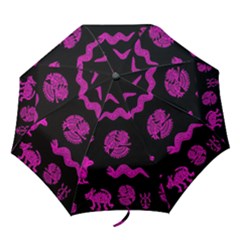 Aztecs Pattern Folding Umbrellas