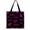 Aztecs pattern Zipper Grocery Tote Bag View1