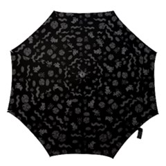 Aztecs Pattern Hook Handle Umbrellas (small) by ValentinaDesign