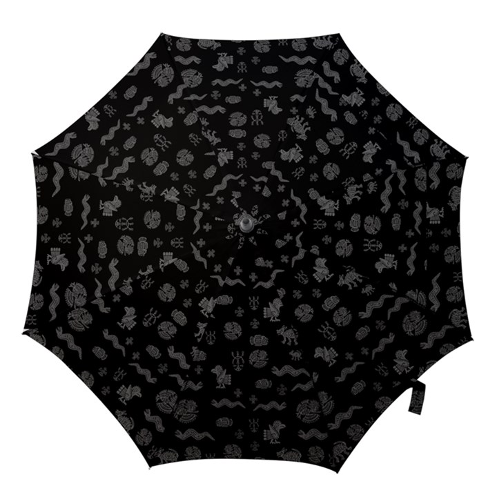 Aztecs pattern Hook Handle Umbrellas (Small)