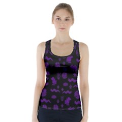 Aztecs Pattern Racer Back Sports Top by ValentinaDesign