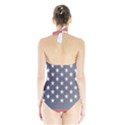 Flag Star Line2 Flag Stars Halter Swimsuit View2