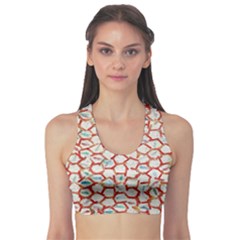 Honeycomb Pattern       Women s Sports Bra by LalyLauraFLM