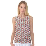 Honeycomb pattern             Women s Basketball Tank Top