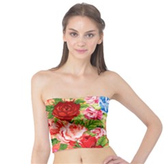 Beautiful Roses Collage Tube Top by LovelyDesigns4U