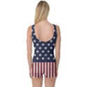 Distressed Flag One Piece Boyleg Swimsuit View2