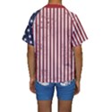 Distressed Flag Kids  Short Sleeve Swimwear View2