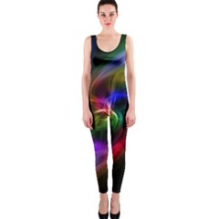 Abstract Art Color Design Lines Onepiece Catsuit by Nexatart