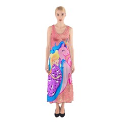 Unicorn Dreams Sleeveless Maxi Dress