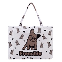 French Bulldog Medium Tote Bag by Valentinaart