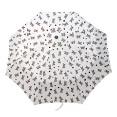 French Bulldog Folding Umbrellas by Valentinaart