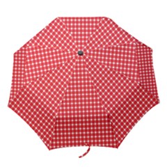 Pattern Diamonds Box Red Folding Umbrellas by Nexatart