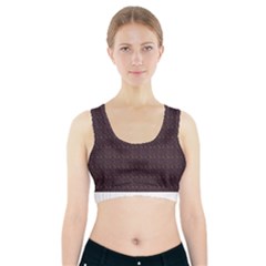 Pattern Background Star Sports Bra With Pocket by Nexatart