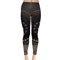 Pattern Design Symmetry Up Ceiling Leggings  by Nexatart