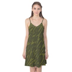 Linux Logo Camo Green Camis Nightgown