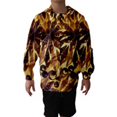 Mussels Lamp Star Pattern Hooded Wind Breaker (kids) by Nexatart