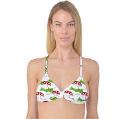 Mushroom Luck Fly Agaric Lucky Guy Reversible Tri Bikini Top