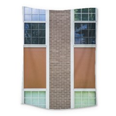 Pattern Symmetry Line Windows Medium Tapestry