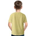 Pattern Yellow Heart Heart Pattern Kids  Cotton Tee View2