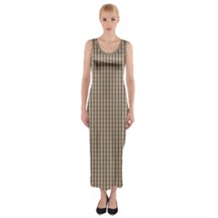 Pattern Background Stripes Karos Fitted Maxi Dress