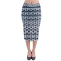 Texture Pattern Metal Midi Pencil Skirt View1