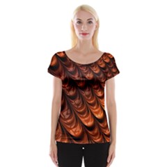 Fractal Mathematics Frax Women s Cap Sleeve Top by Nexatart