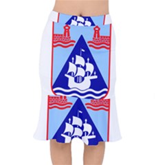 Haifa Coat Of Arms  Mermaid Skirt by abbeyz71