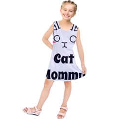 Love My Cat Mommy Kids  Tunic Dress by Catifornia