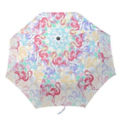 Flamingo Pattern Folding Umbrellas