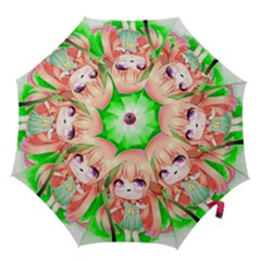 Happy Mother s Day Furry Girl Hook Handle Umbrellas (large) by Catifornia