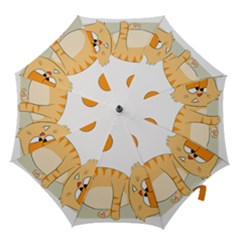 Even Cat Hates Monday Hook Handle Umbrellas (small) by Catifornia