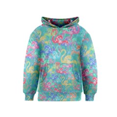 Flamingo pattern Kids  Pullover Hoodie