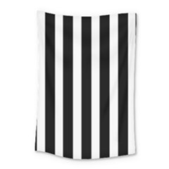 Black White Line Vertical Small Tapestry by Mariart