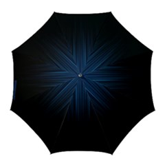 Black Blue Line Vertical Space Sky Golf Umbrellas by Mariart