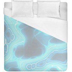 Blue Patterned Aurora Space Duvet Cover (king Size) by Mariart