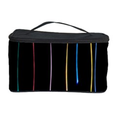 Falling Light Lines Perfection Graphic Colorful Cosmetic Storage Case