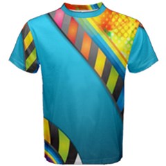 Color Dream Polka Men s Cotton Tee