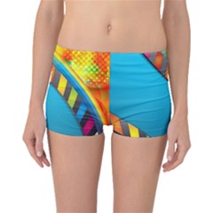 Color Dream Polka Boyleg Bikini Bottoms by Mariart