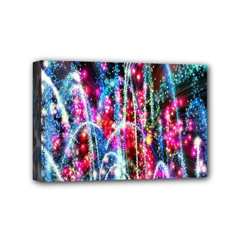 Fireworks Rainbow Mini Canvas 6  X 4  by Mariart