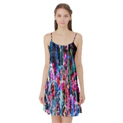 Fireworks Rainbow Satin Night Slip