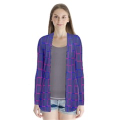 Grid Lines Square Pink Cyan Purple Blue Squares Lines Plaid Cardigans by Mariart