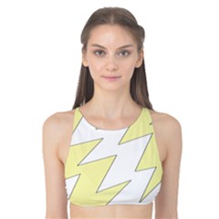 Lightning Yellow Tank Bikini Top