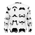 Mustache Man Black Hair Style Men s Sweatshirt View2