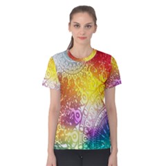 Multi Colour Alpha Women s Cotton Tee