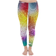 Multi Colour Alpha Classic Winter Leggings